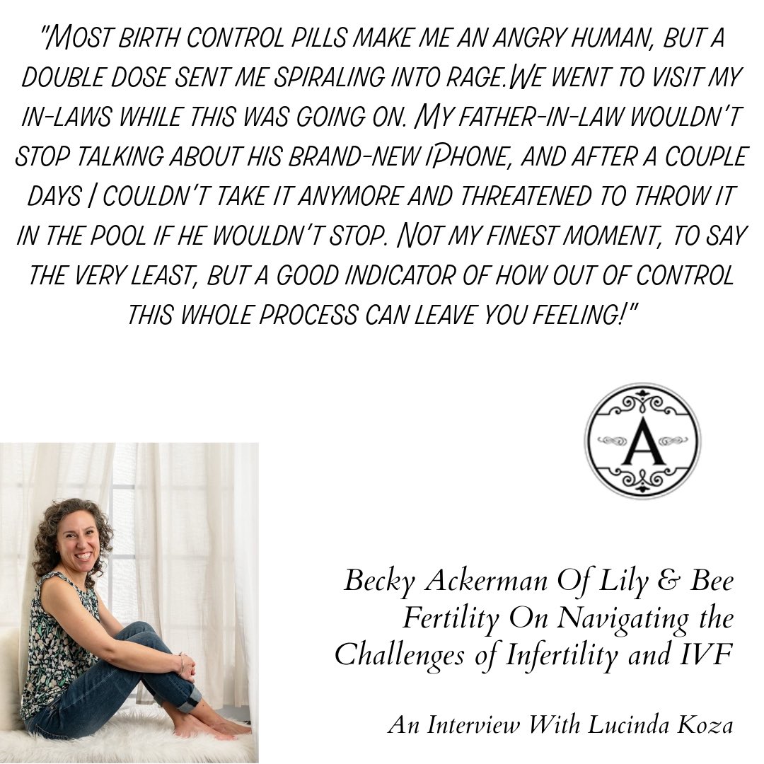 @lilyandbeefertility, after her experience with infertility, coaches women through their journeys, because friends, family and even your partner can be not enough support in the darkest moments. Read our interview here: medium.com/authority-maga…