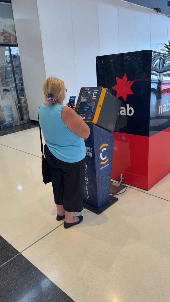 You know it’s a critical time in crypto when someone’s Grandmar is operating a crypto ATM.