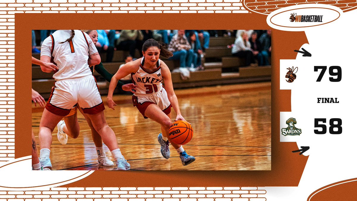 Waynesburg Athletics (@wujackets) on Twitter photo ๐<a href="/LadyJ_Hoops/">Lady J's Hoop Squad</a> clinched its first winning season since 2018 with a win at Francsican! #JacketUp
Mia Henkins - 21pts (5-10 3pt), 4r
Tori Wesolowski - 17pts, 7r, 6blk
waynesburgsports.com/news/2025/2/19โฆ ๐<a href="/LadyJ_Hoops/">Lady J's Hoop Squad</a> clinched its first winning season since 2018 with a win at Francsican! #JacketUp
Mia Henkins - 21pts (5-10 3pt), 4r
Tori Wesolowski - 17pts, 7r, 6blk
waynesburgsports.com/news/2025/2/19โฆ