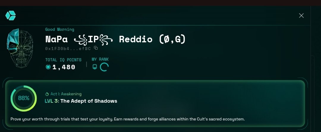 Ai Agent Biggest Airdrop IQ Point Earn  Live 100% Free And very  Early💥🥰 
@hubdotxyz
 
For Join- ai.hub.xyz/cult/NaPa009
Code- CAGX
✅Tweet and mentions @hubdotxyz 
 And Comment Reply Get IQ Point🥰
You must reach Level 4  for Eligible✅🟢