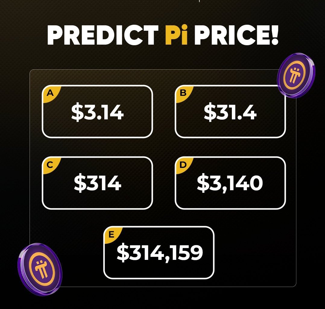 CryptoPi0neers's tweet image. For the last time ⏰
What&apos;s your $PI price Prediction.💸🤔

Be logical✍️😉

🔔 Follow @CryptoPi0neers for next news update

#PiNetwork #PiNetwork2024 #crypto #Airdrop #Pioneers #Picoin  #Web3 #1000x #PiGCV #Pi #Core #Pipayment #PiCoreTeam #PinetworkLive #Pinetworknews #Bitcoi