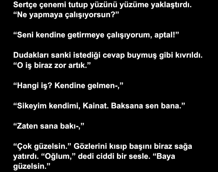 benim kalbim bile hızlı atmaya başladı okurların batıkan etkisi dediği şey bu muydu
