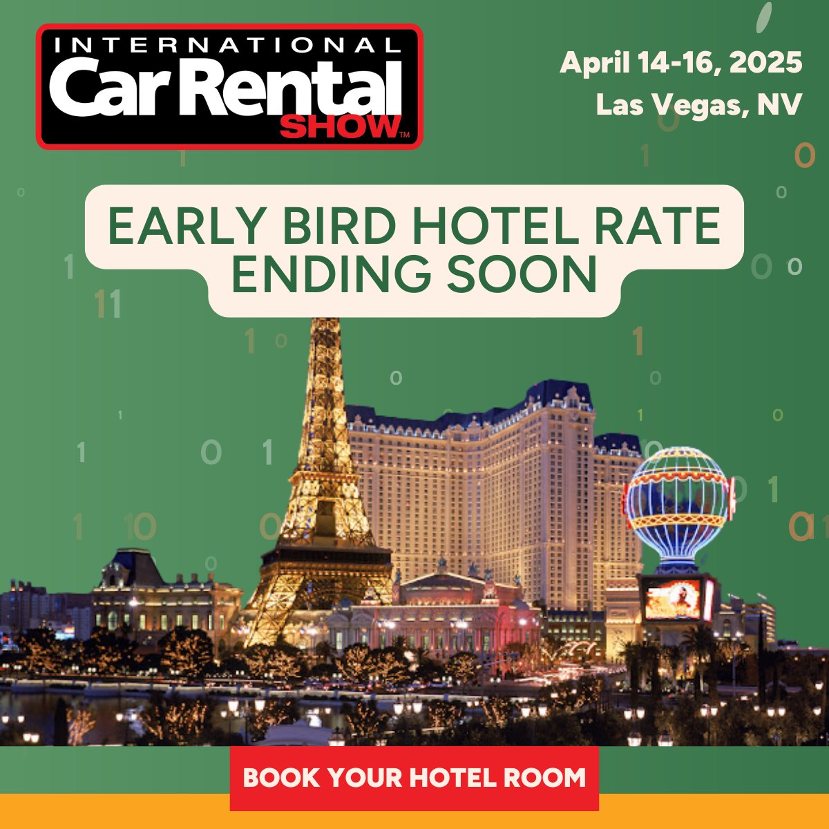 You know what's worse than overpaying? Overpaying AND scrambling for a hotel room 😵Lock in your #ICRS2025 savings now! 

✅$209/night at the Paris Las Vegas (rate increases 3/28!)

Plus, $200 off ICRS registration (rate increases 3/15!)
Act now! loom.ly/ar94tAI