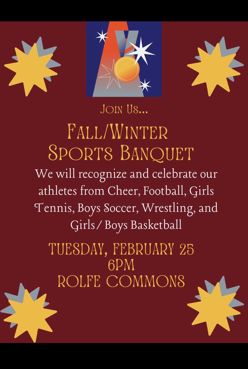 It’s almost time to celebrate our student athletes!