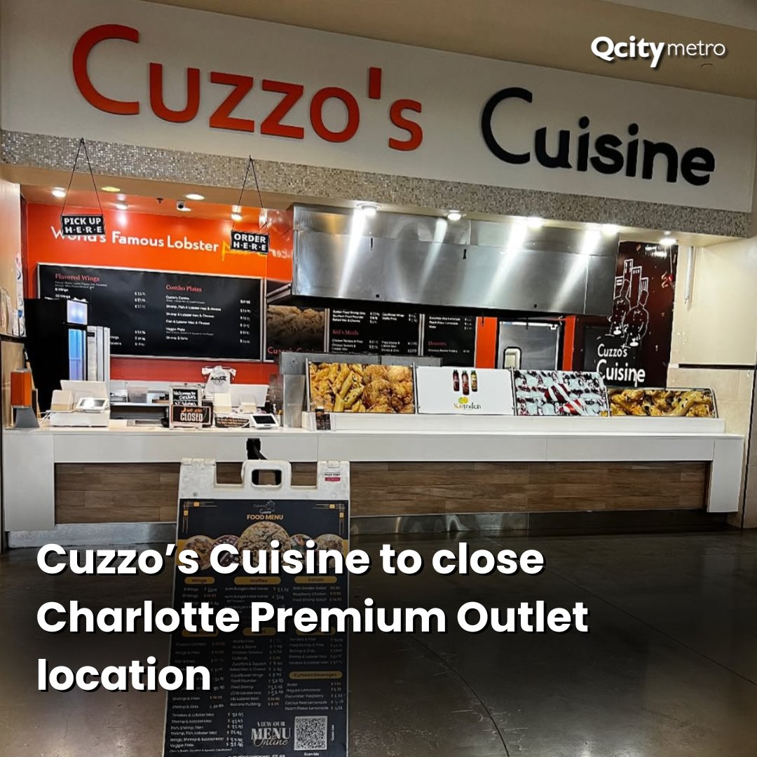 @[599990096754537], a Black-owned food chain, is saying goodbye to its Charlotte Premium Outlets location. After just over a year, low foot traffic led to the tough decision to close on February 23.