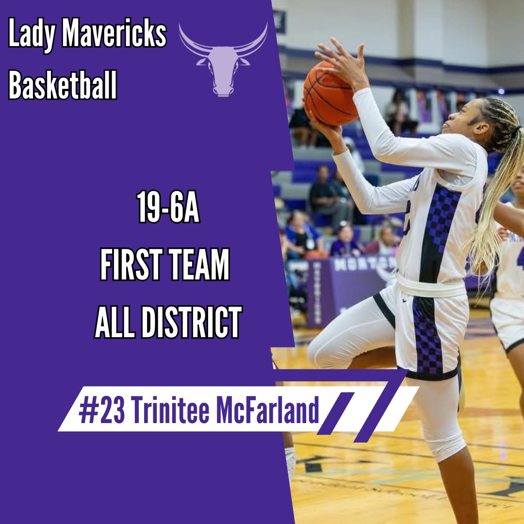 MRHS GIRLS BASKETBALL (@mrhsgirls_bball) on Twitter photo Congratulations to <a href="/trin_mcfarland/">Trinitee McFarland</a> for making 19-6A First Team All District! We’re proud of the hard work you’ve been and continue to put in! #ALLINFAMILY #CreatingCHAOS Congratulations to <a href="/trin_mcfarland/">Trinitee McFarland</a> for making 19-6A First Team All District! We’re proud of the hard work you’ve been and continue to put in! #ALLINFAMILY #CreatingCHAOS