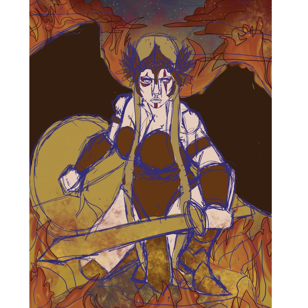 Digitalpainting Valkyrie
#illustration #digitalpainting #digitalart #illustrationoftheday #sketchoftheday