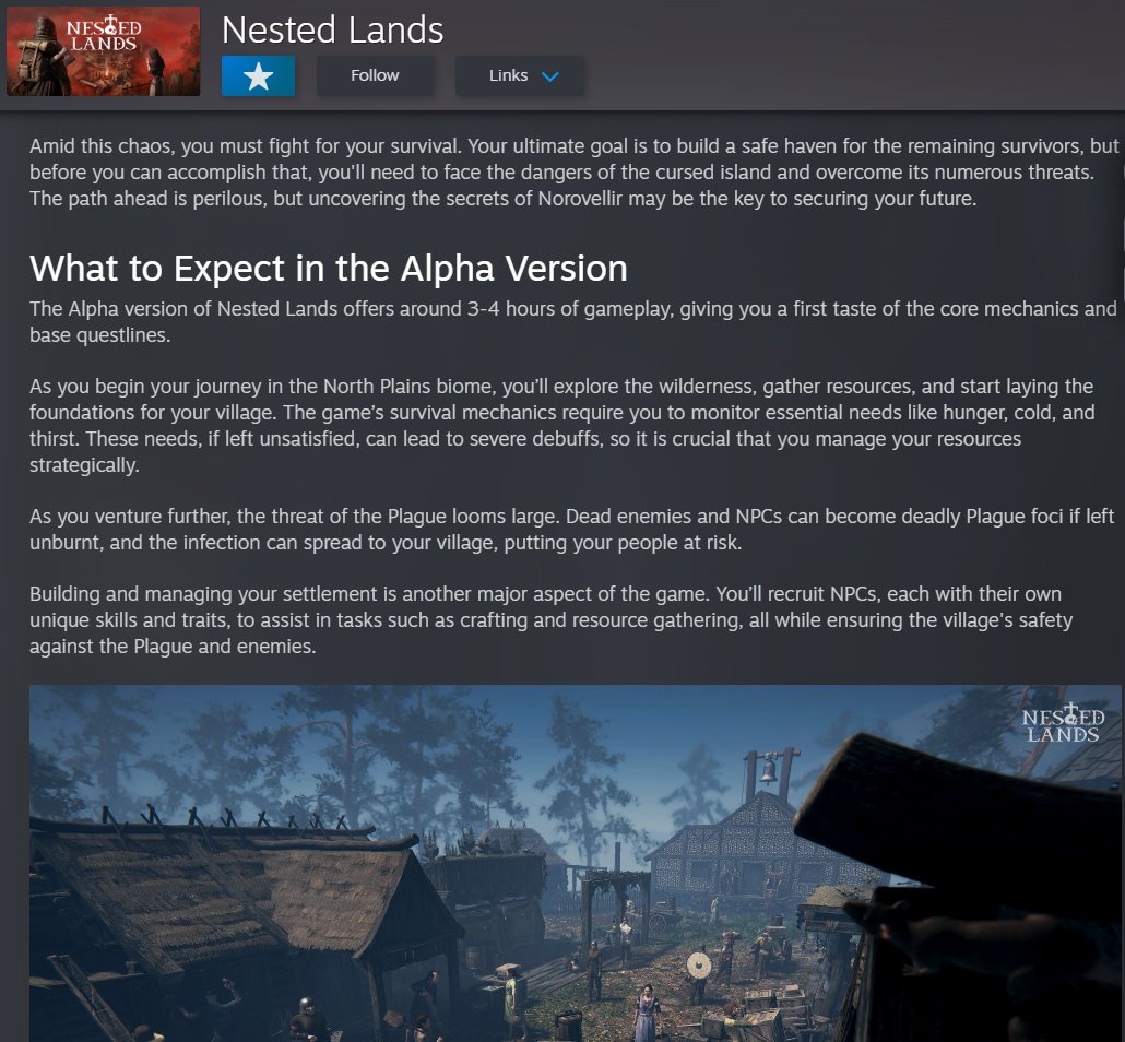 ThoraldGM's tweet image. #NestedLands open alpha test begins tomorrow 2/20! 

steamcommunity.com/games/2553040/… #gaming_news via @steam