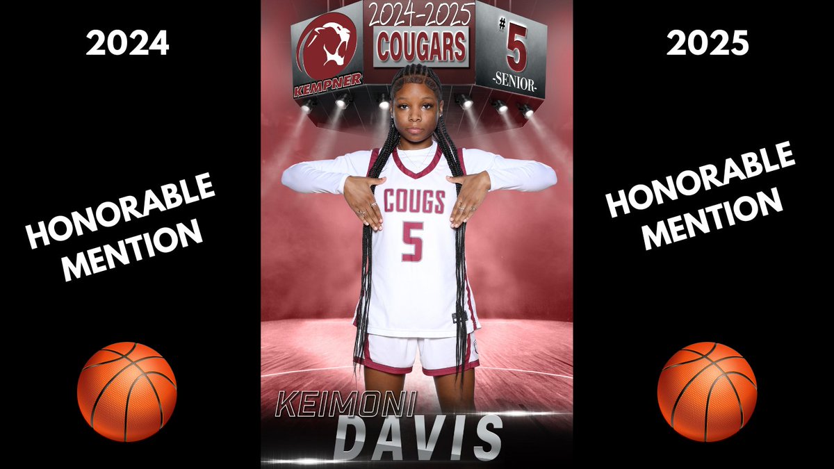 CONGRATULATIONS to Senior Keimoni Davis 👏🎊🏀🔥