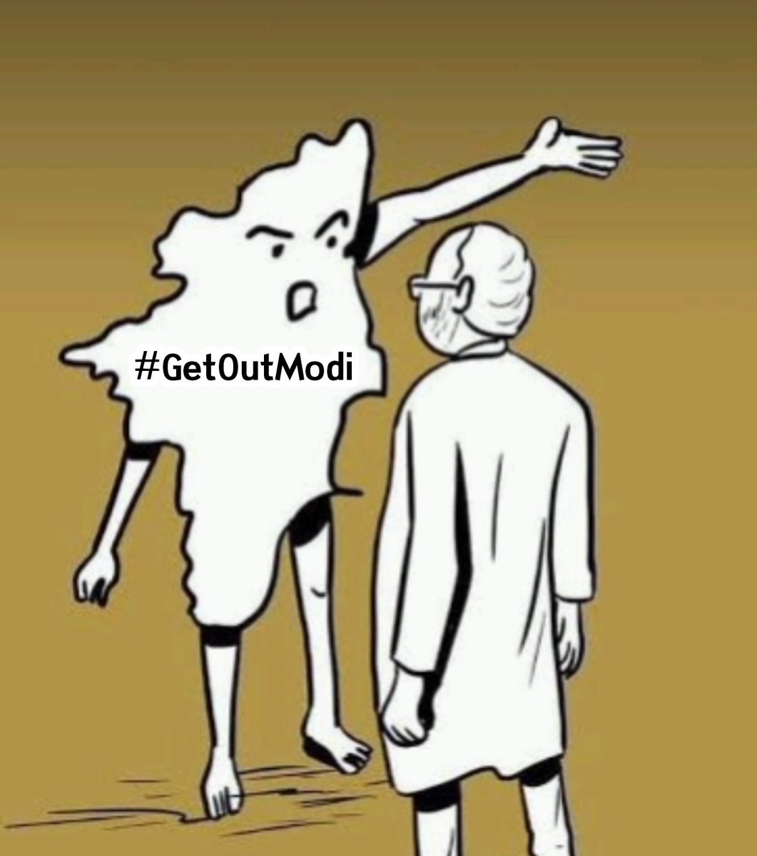 Anti_CAA_23's tweet photo. Today trending Tag👇

#GetOutModi 🔥

Pass it on🔁 https://t.co/IB7aaZG1dT