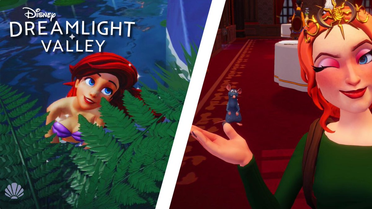 gamesbylisa's tweet photo. A PRINCESA E O RATO? Ariel e Remy dão as caras em #DisneyDreamlightValley 

Vídeo em Português 🇧🇷

https://t.co/HynfgLu5kn

#gamingvideos #youtube #youtubechannel https://t.co/fmp4DNznRq