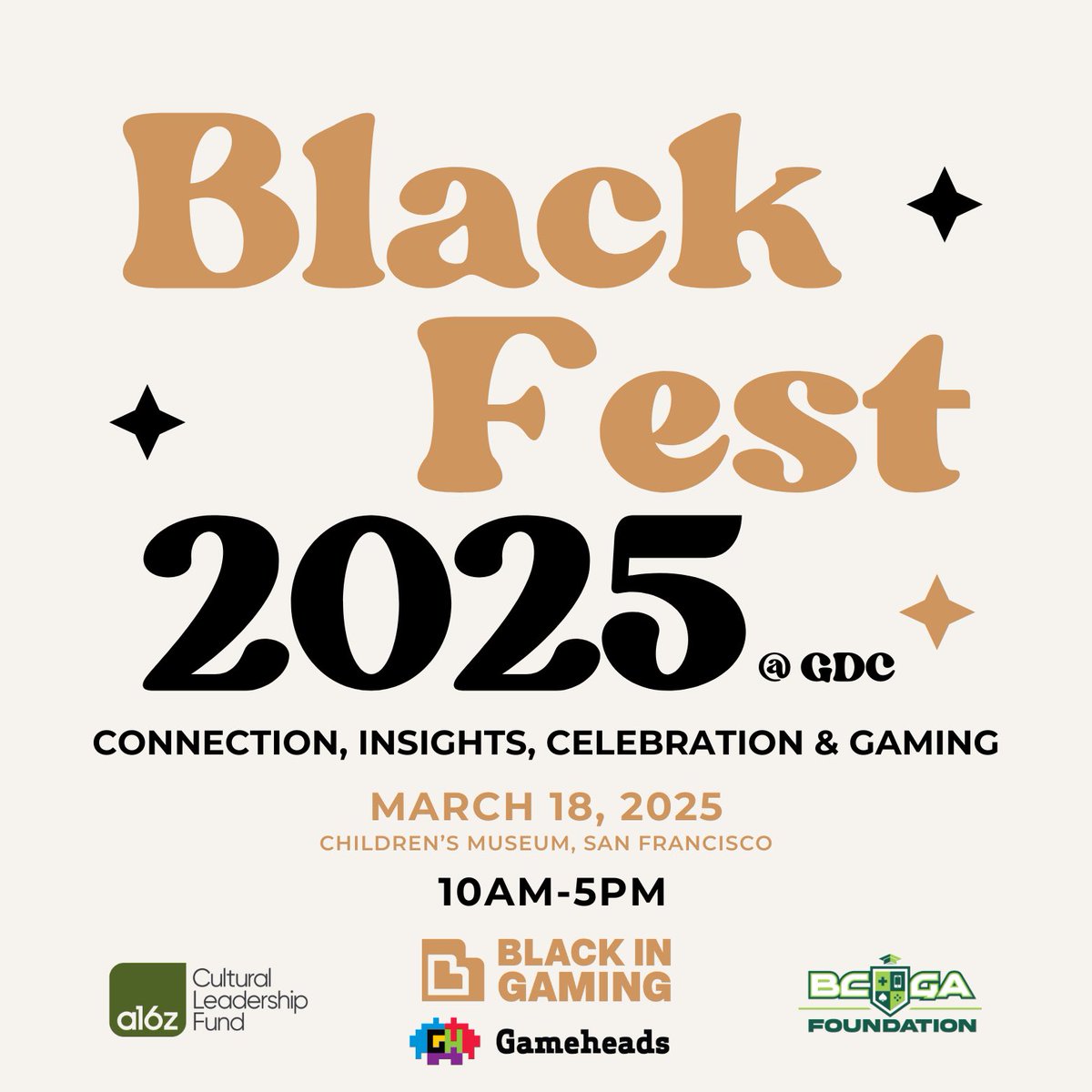If you don’t know, now you know! All roads lead to #GDC2025 #Blackfest2025 Link in Bio 🫶🏽