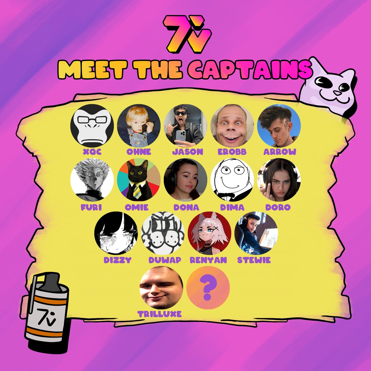 7TVapp's tweet image. Here are your captains...