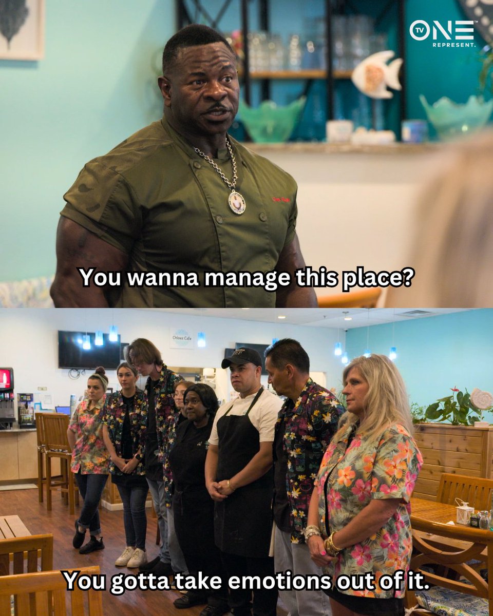 tvonetv's tweet photo. .@realchefrush may not say what you wanna hear, but he's gonna say what you need to hear π―
Catch an all-new #KitchenCommando TOMORROW at 9p/8c, only on TV One! https://t.co/753rNIOtuG