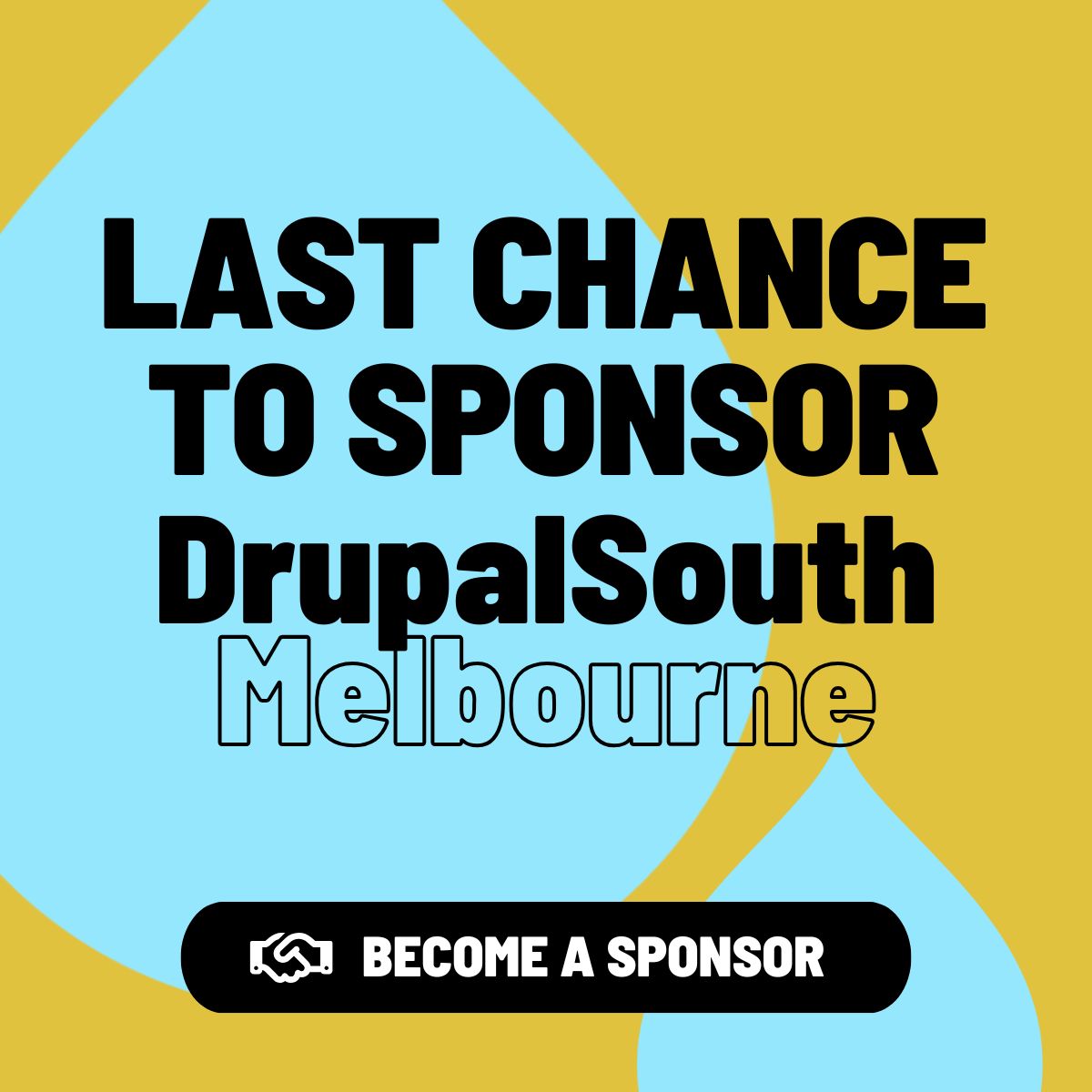 DrupalSouth (@drupalsouth) on Twitter photo 💧LAST CHANCE: Become a Sponsor of DrupalSouth 2025 Melbourne
By supporting this event, you’re not just gaining visibility - you’re investing in the growth of the Drupal ecosystem.
drupalsouth.org/events/drupals…
#Drupal #DrupalSouth #OpenSource #DrupalCMS #SplashAwards #Drupal11 💧LAST CHANCE: Become a Sponsor of DrupalSouth 2025 Melbourne
By supporting this event, you’re not just gaining visibility - you’re investing in the growth of the Drupal ecosystem.
drupalsouth.org/events/drupals…
#Drupal #DrupalSouth #OpenSource #DrupalCMS #SplashAwards #Drupal11