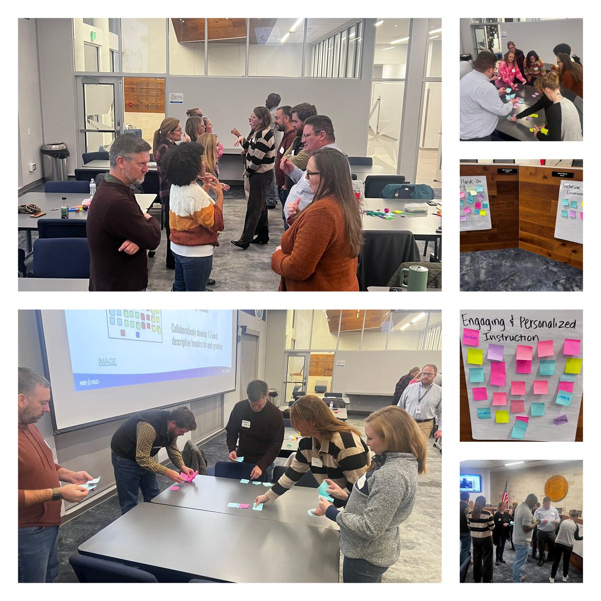 Held our first @newbraunfelsisd Parent Advisory Committee for Magnet School Design this evening. Thank you to our committee members for your ideas, enthusiasm, and partnership as we collaboratively design future ready learning opportunities for our students 💙