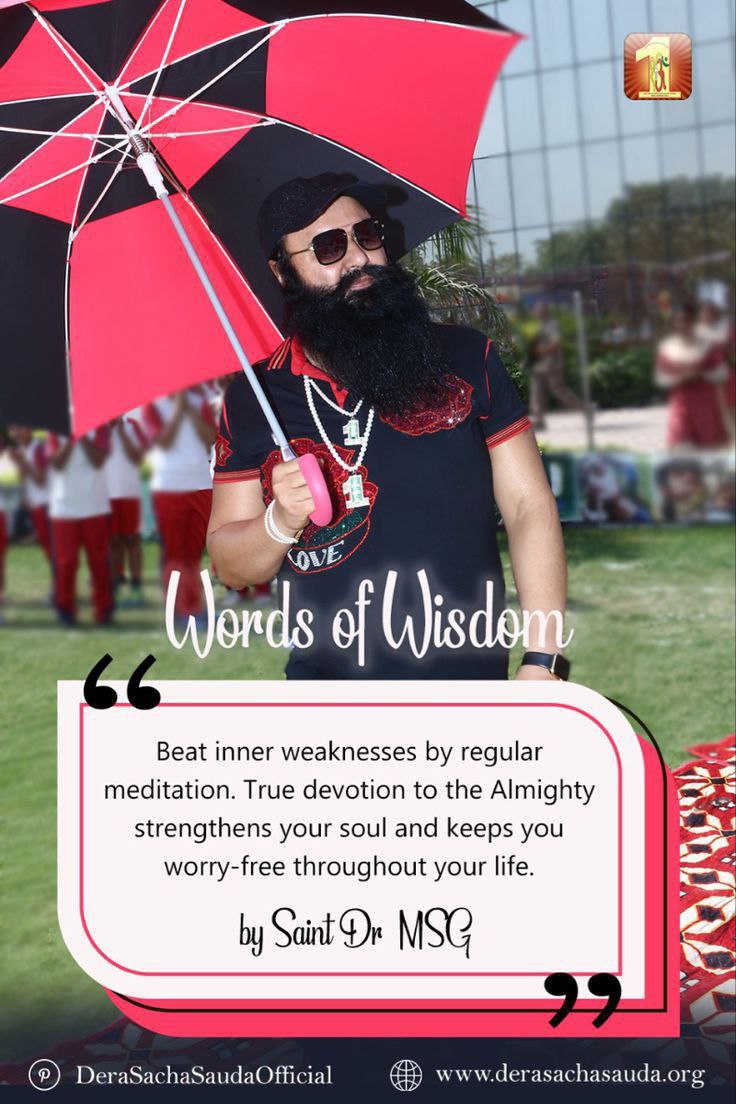 Harjinder13711's tweet photo. Life’s journey is full of emotions, but positivity leads the way. Saint Dr MSG Insan’s #WordsOfWisdom inspire meditation and service, helping millions find meaning and peace https://t.co/AVX7TUrYa0