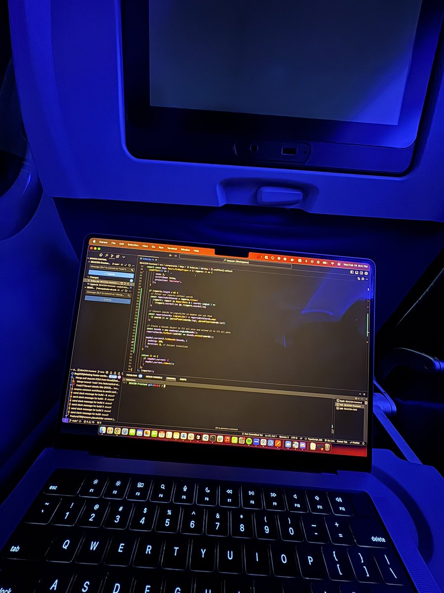 codeStein_'s tweet image. Shoutout @Delta for the free WiFi