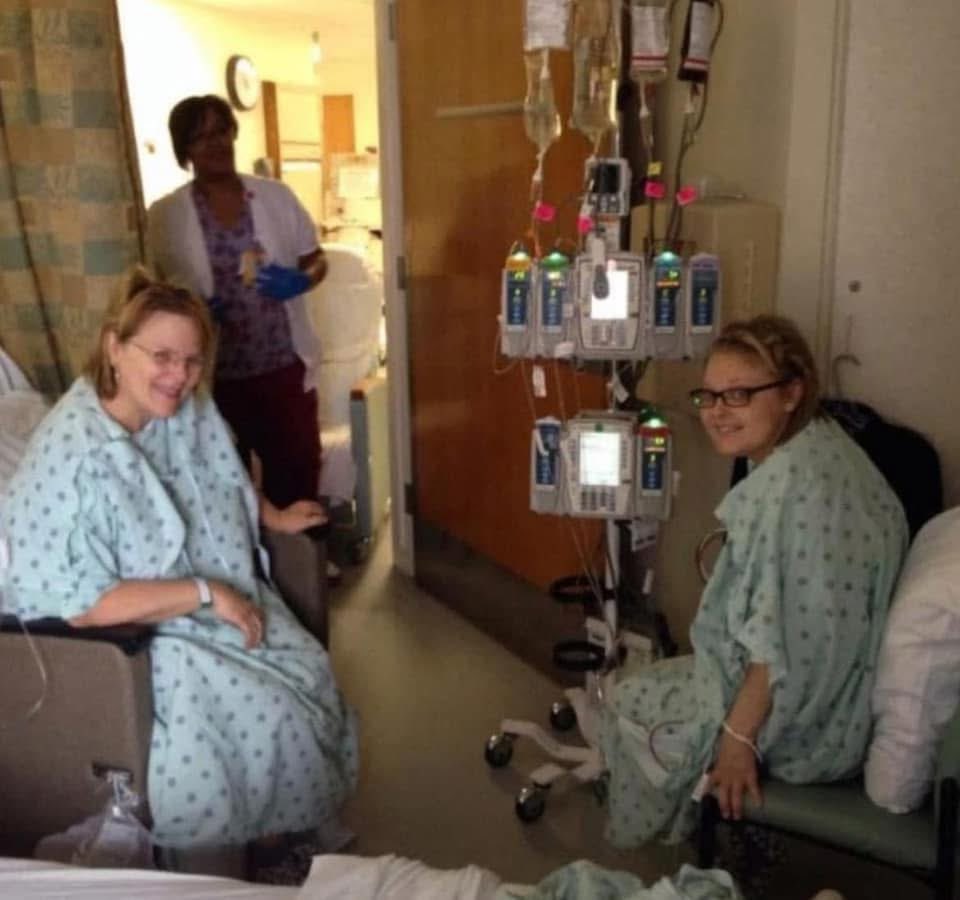 ELEVEN YEARS! In 2014, My wife received her 2nd kidney transplant. Two years of 8+ hrs a day on dialysis &amp; no hope of a match. But God is greater! My MIL sent her kidney to NJ which sent one to OH which sent one back. The change was instant. Her health. Her life. Saved. #outlove