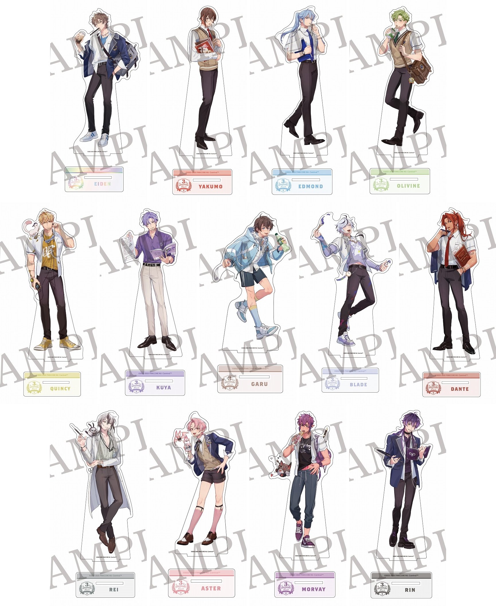 Amazon.co.jp: NU カーニバル アニメイトカフェ アクリル