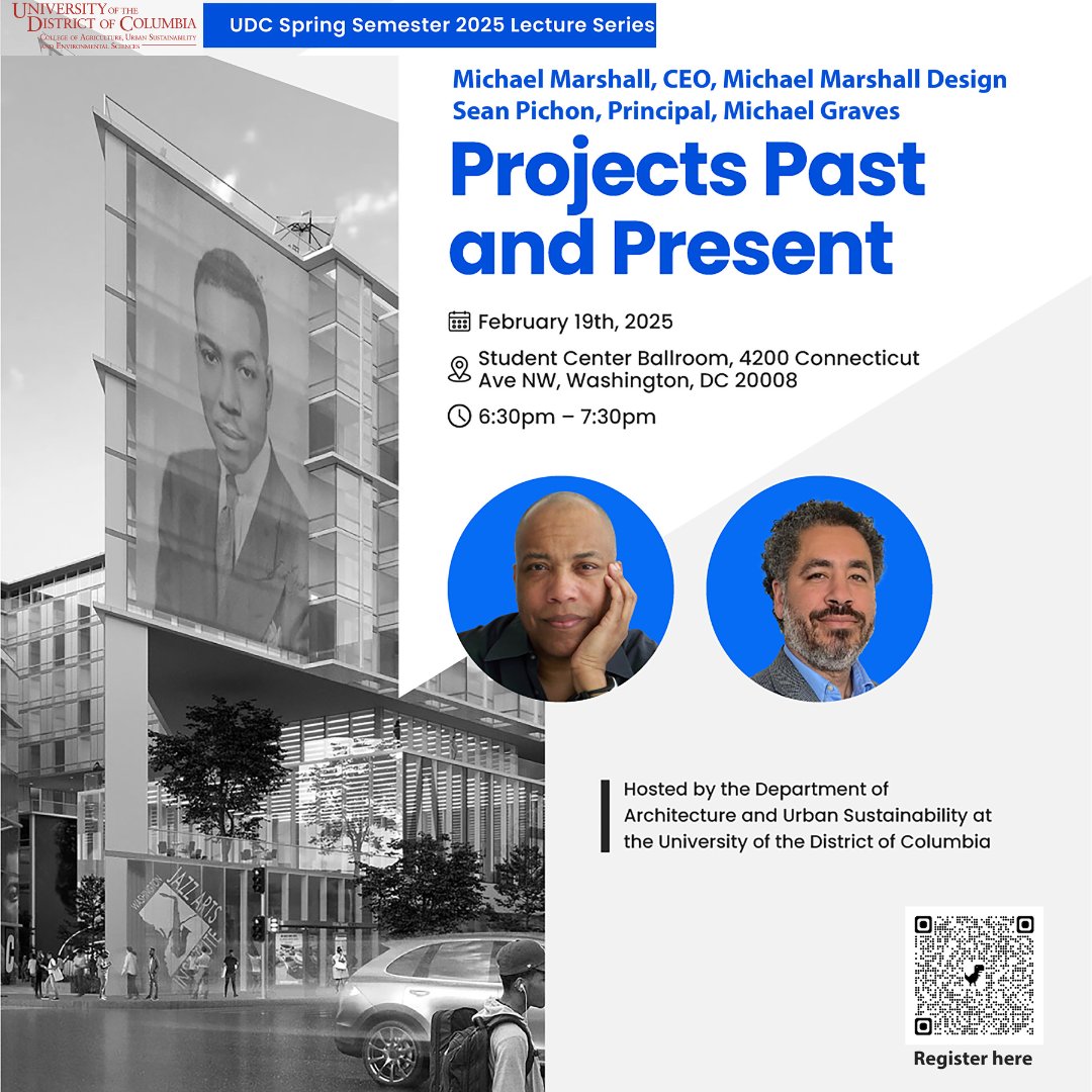 UDC-CAUSES is hosting an event "Architecture Projects Past and Present". This is going to be good. 
Feb. 19 | 6:30 to 7:30 
UDC Van Ness Student Center Ballroom

#architectureschool #architecturesketch
#architecturestudents
#architectureanddesign
#dcsmallbusiness #udc1851