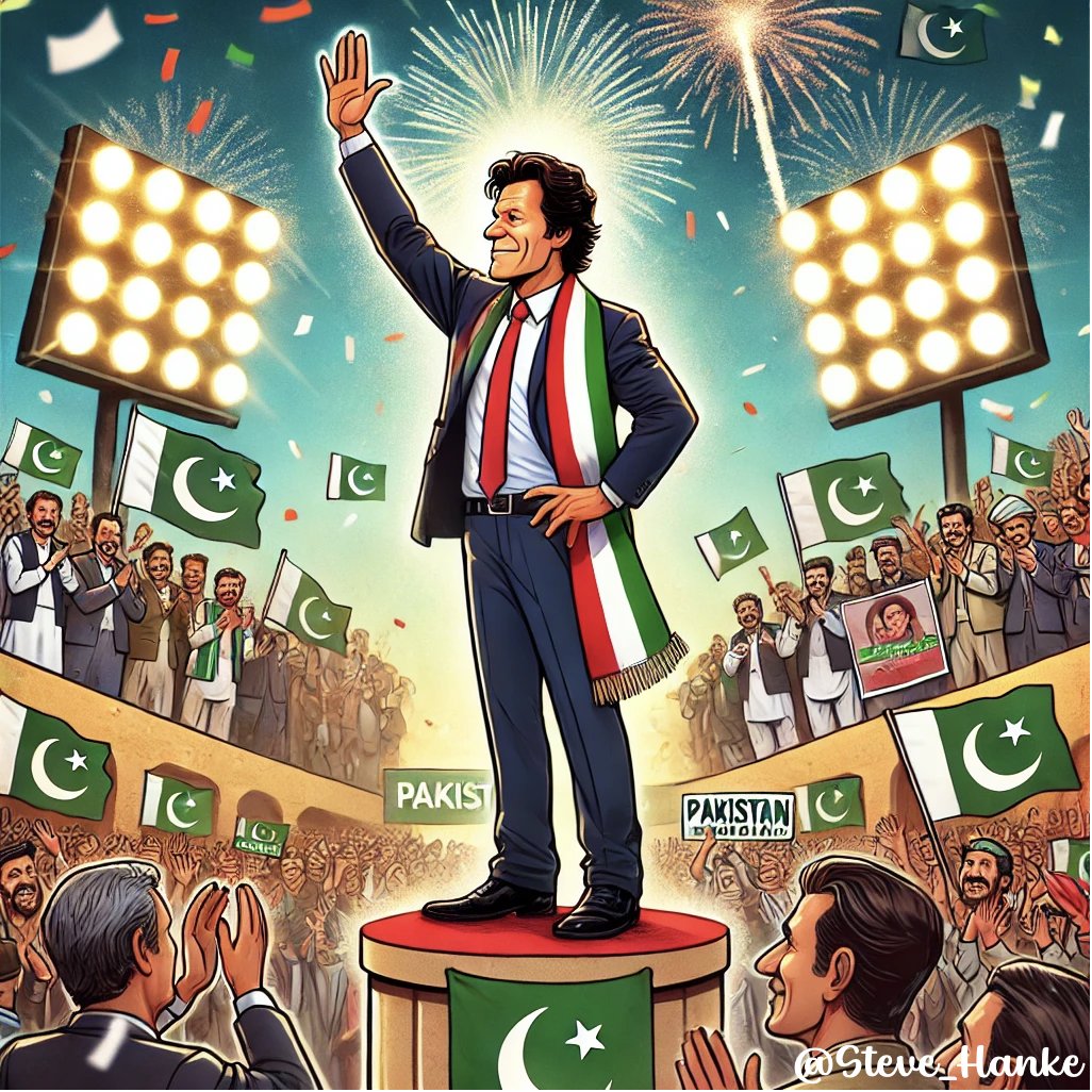 steve_hanke's tweet photo. #PAKWatch🇵🇰:

FREE IMRAN KHAN. https://t.co/kdIaZMyqvZ