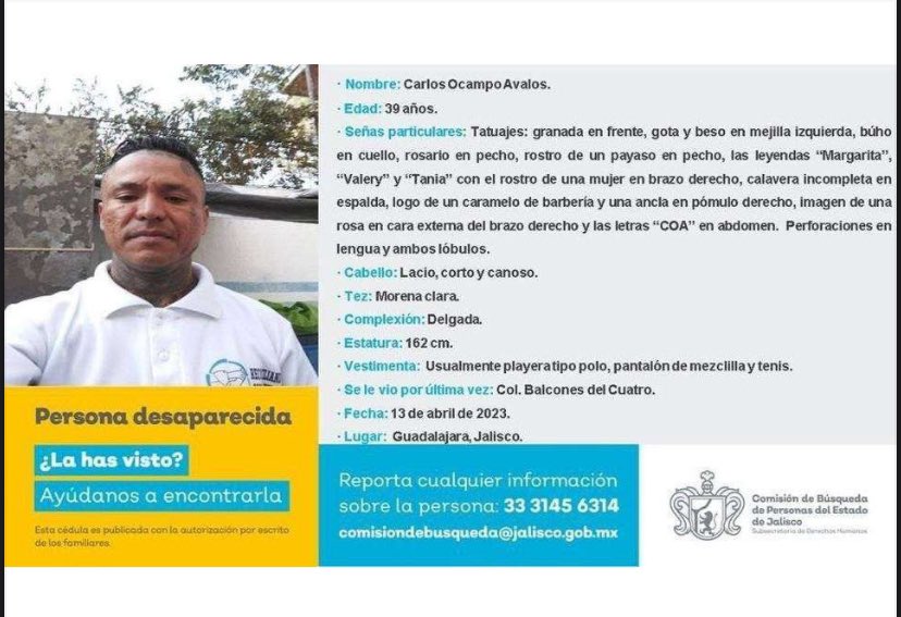 🚨 ¡Tu ayuda es importante!

🆘 Pedimos tu colaboración para localizar a esta persona desaparecida.

Si tienes información, repórtala de inmediato.
📢 #PersonasDesaparecidas