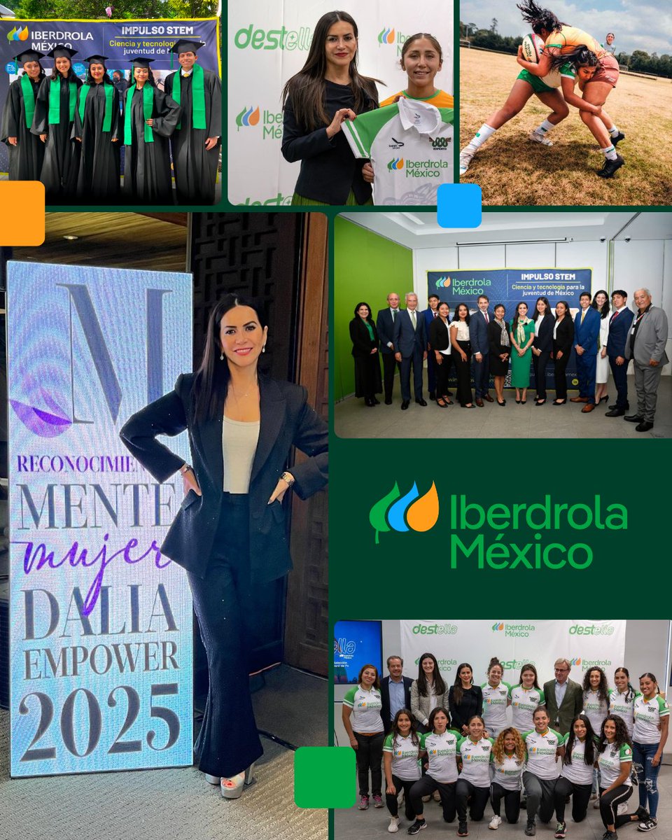 ¡Qué honor haber sido nominados en los premios #MenteMujer <a href="/DaliaEmpower/">DALIA</a>! Esto refleja el trabajo y el esfuerzo de todo el equipo de <a href="/iberdrolamex/">IBERDROLA MÉXICO</a>, que día a día impulsa la equidad de género con acciones concretas. ¡Muchas felicidades #GenteIberdrola!