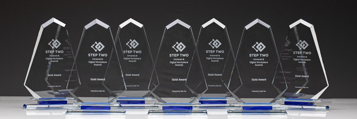 It's time! Get some recognition for your #intranet and showcase your great work when you enter the 2025 Step Two Intranet and Digital Workplace Awards! Win a beautiful trophy! Entries close 18 April 2025. Learn how and get guidance here: steptwo.com.au/awards/enter/