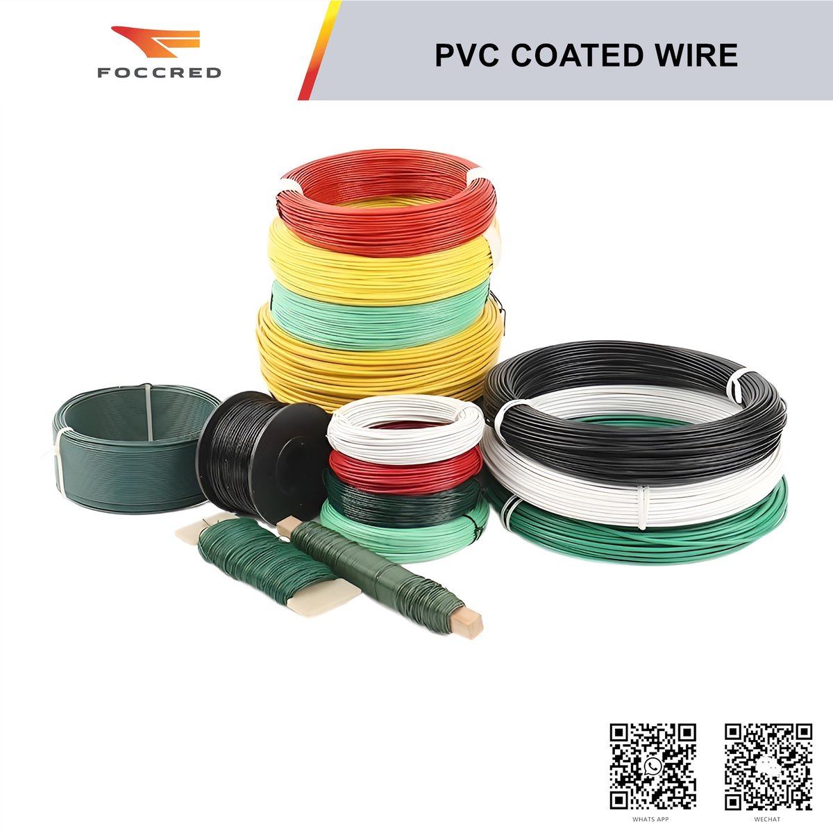 robin08021's tweet image. 🌍 Enhance projects with Foccred PVC Coated Wire! 🛡️
Durable | Weather-resistant | Ideal for fencing, agriculture &amp;amp; construction.
📩 DM or contact Robin:
📧 robin@foccred.com
📱 +86-15110069033
💬 wa.me/8615110069033
🌐 foccred.com
#PVCWire #IndustrialSupplies