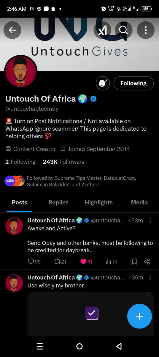 Olafash001's tweet photo. @untouchablecmdy Sir, pls help me debit wnt comot my life 9090744951 Opay https://t.co/osVoF4yddd