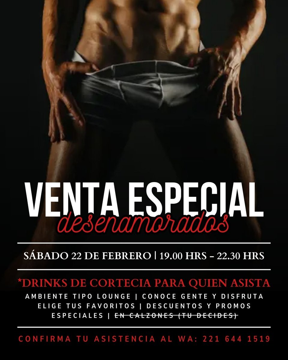 IvanSecretsMen's tweet photo. 💔 DESANAMORADOS 2024 💔

Porque el 14 fue para los cursis… ahora es turno de los solteros. 😏🔥

El sábado 22 de febrero, de 19:00 a 22:30, ven a nuestra Venta Especial de Desanamorados. 🛍️🔥 

💬 Comenta "Voy 😈" si te animas y quieres conocer a otros desanamorados https://t.co/5BpJaRiBP5