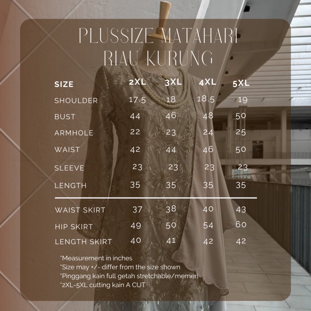 ekinjamaluddin_'s tweet photo. @tattyhassan Untuk plus size pun ada
Galleria Boutique:
Plussize matahari riau kurung:

https://t.co/2phrX0KNYZ https://t.co/q07Mg6c5VC