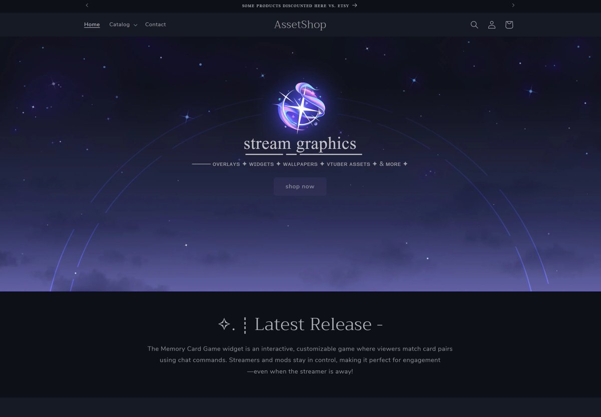 AssetShop_'s tweet image. 𝐈 𝐅𝐈𝐍𝐀𝐋𝐋𝐘 𝐇𝐀𝐕𝐄 𝐀 𝐖𝐄𝐁𝐒𝐈𝐓𝐄!  ☁️⸝⸝꙳ 
Shop: assetshops.com
⤷ with an &apos;s&apos; at the end
𝑬𝒙𝒄𝒍𝒖𝒔𝒊𝒗𝒆 𝒅𝒆𝒂𝒍𝒔 𝒏𝒐𝒕 𝒐𝒏 𝑬𝒕𝒔𝒚!