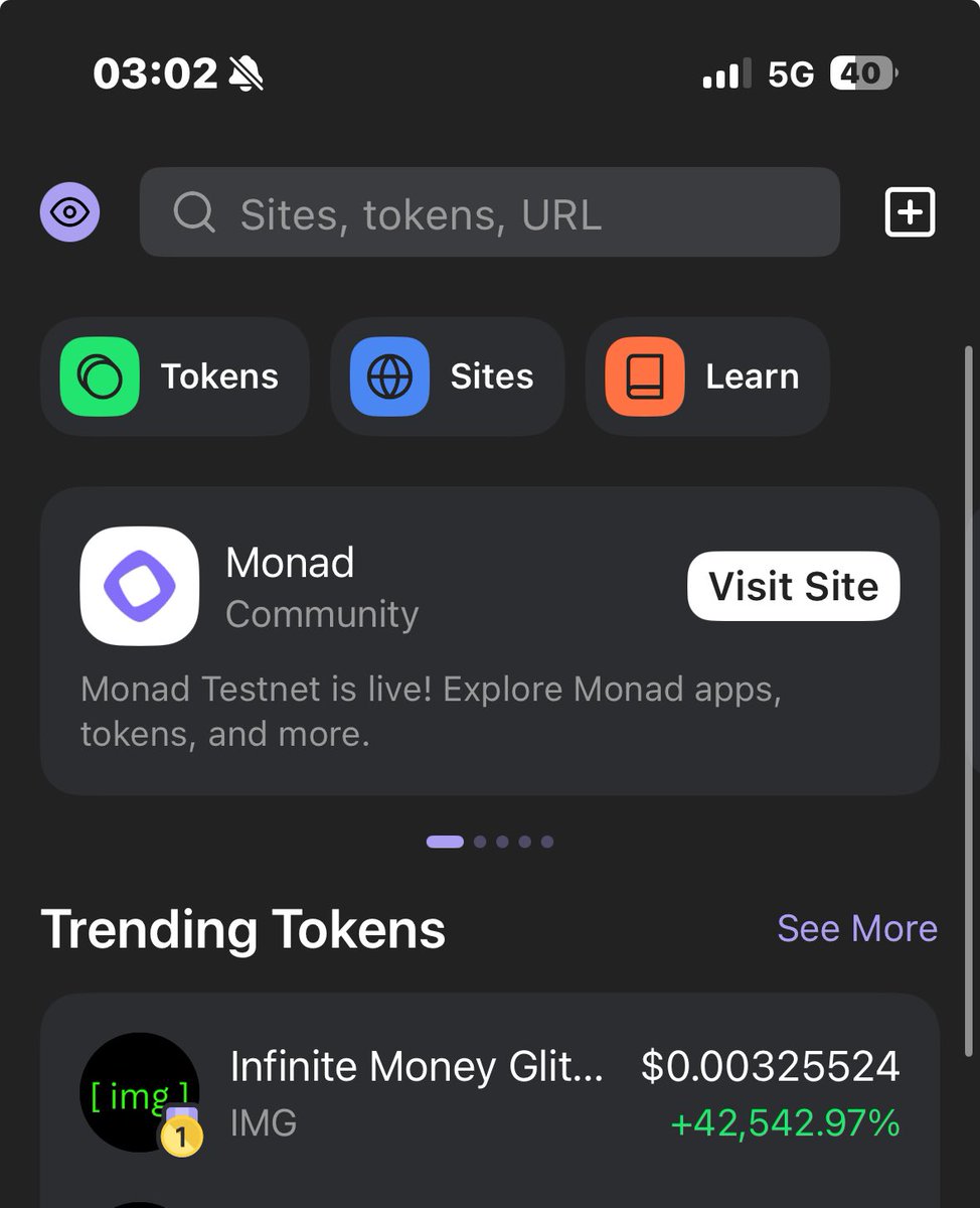 EScrypt0's tweet image. Really love the infinite money glitch ($img) 

you earn money by holding, deff the change we need in this short attention span market. I aped some!

Holders get rewarded!