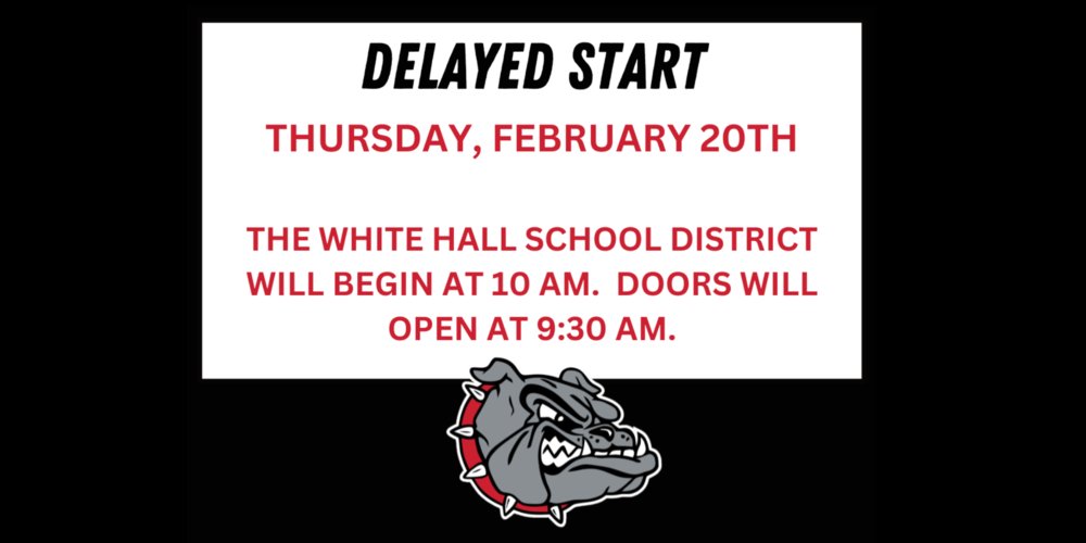 School will Start at 10 AM on Thursday, February 20th whitehallsd.org/o/whsd/article…