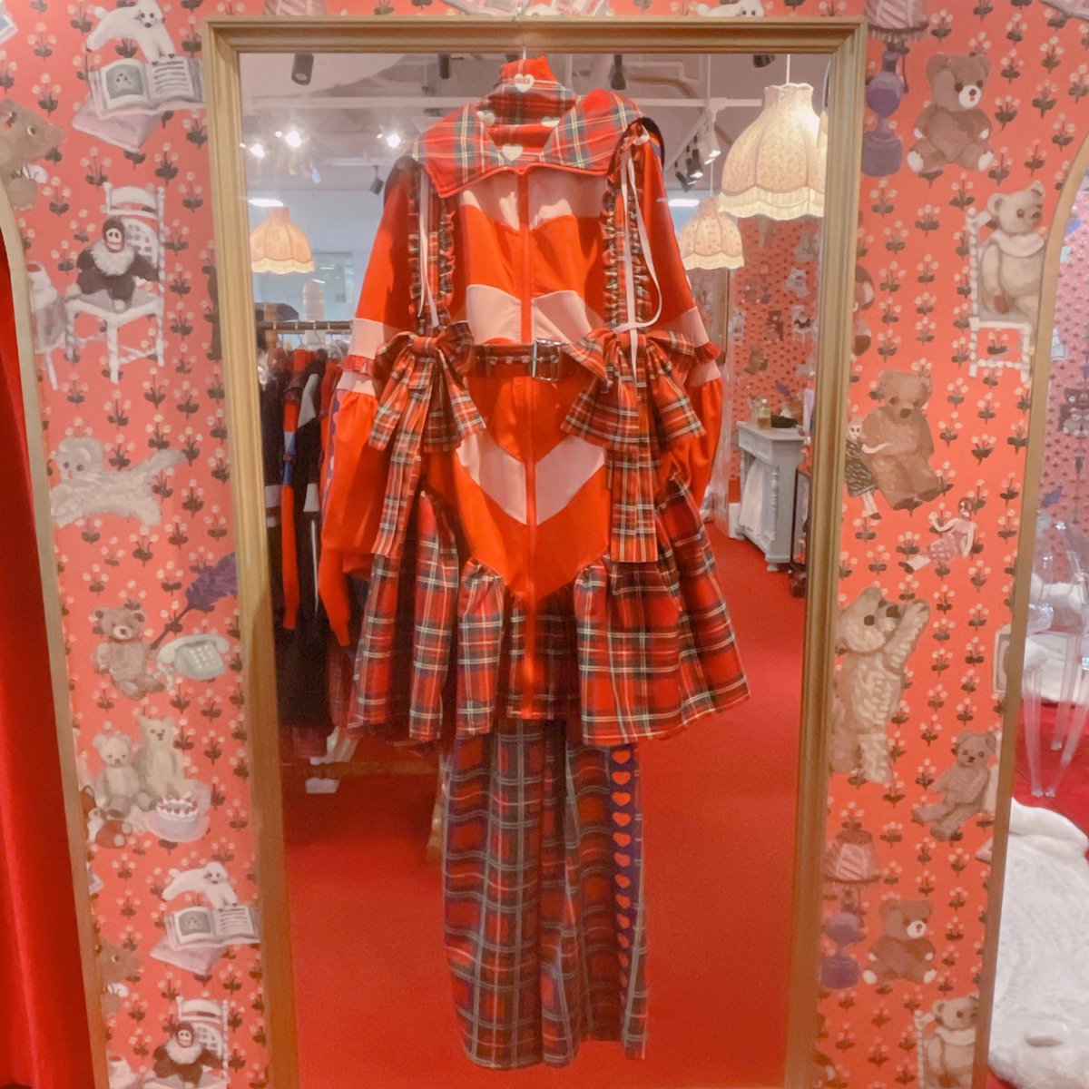 HEIHEI ハートトラックワンピースBLUE