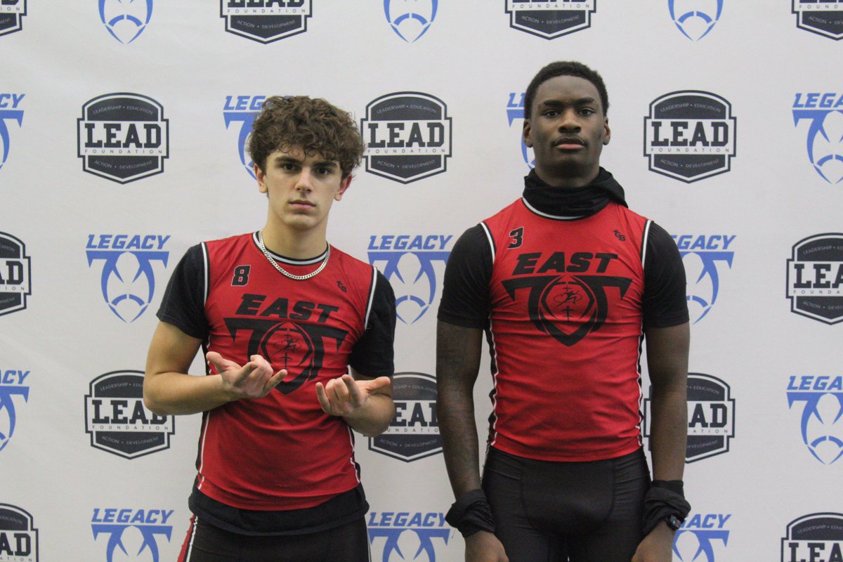 Legacy East (@east7v7) on Twitter photo Legacy East Red 2025 Weekly MVPs
Offense:
Orion Stanford - WR <a href="/Orion_Stanford2/">Orion Blaze Stanford 27’ ATH</a>
Brody Thompson - QB <a href="/Brodythompson_4/">Brody Thompson</a>
Milton Standifer - WR <a href="/miltstandifer_/">Milton Standifer IV</a>
Defense:
Jacob Manly - LB <a href="/jacob_manley1/">Jacob Manley</a>
Rino Watters - LB/QB/WR <a href="/RylandWatters/">Ryland (Rino) Watters</a>
Zefi Gjelaj - DB <a href="/GjelajZefi/">⭐️ Zefi gjelaj ⭐️</a> Legacy East Red 2025 Weekly MVPs
Offense:
Orion Stanford - WR <a href="/Orion_Stanford2/">Orion Blaze Stanford 27’ ATH</a>
Brody Thompson - QB <a href="/Brodythompson_4/">Brody Thompson</a>
Milton Standifer - WR <a href="/miltstandifer_/">Milton Standifer IV</a>
Defense:
Jacob Manly - LB <a href="/jacob_manley1/">Jacob Manley</a>
Rino Watters - LB/QB/WR <a href="/RylandWatters/">Ryland (Rino) Watters</a>
Zefi Gjelaj - DB <a href="/GjelajZefi/">⭐️ Zefi gjelaj ⭐️</a>