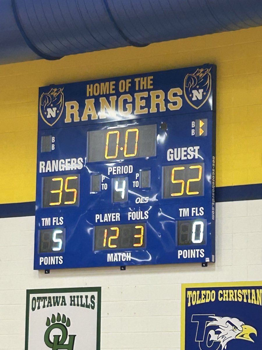 Let’s play another one! We are on to the District Finals with a win over a tough Lady Panthers team #GoIrish☘️