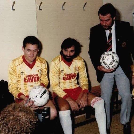 George Best turning out for The Blades