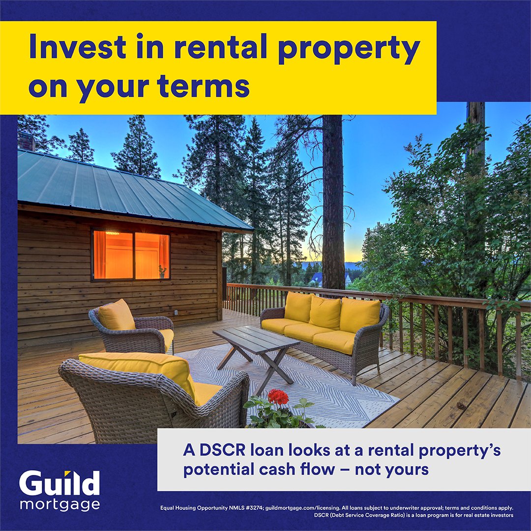Let’s build your real estate portfolio. Learn what a DSCR loan can do for you! bit.ly/4i81m7w