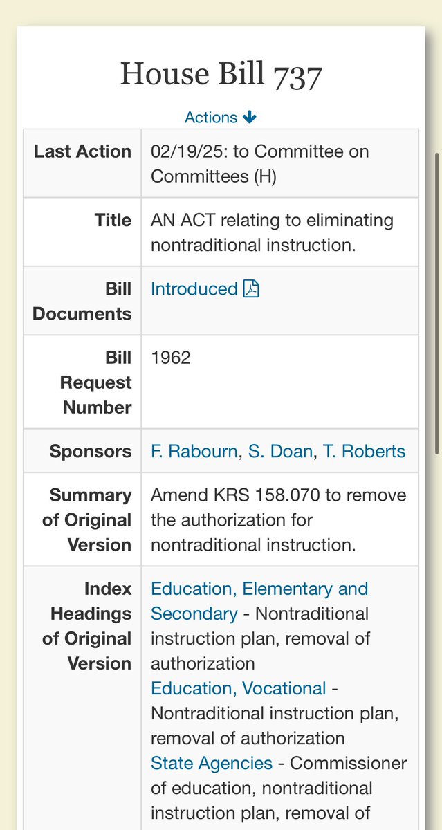 Thank you <a href="/felicia_rabourn/">Rabourn For KY</a> <a href="/SteveDoanLaw/">Steven Doan</a> and <a href="/realTJRoberts/">TJ Roberts</a> for this bill!!! NTI is being misused, and doesn’t even come close to a full in-person day of school. I hope this passes!