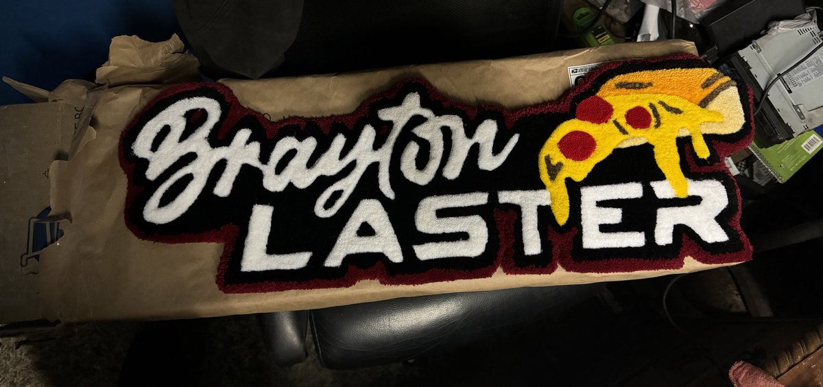 GIVEAWAY:

Win a custom Brayton Laster rug made by <a href="/JJ_Customrugs/">Joshua Paulsen</a> AND a free sponsor logo on our Phoenix car!

To enter:
Must be following me
Must be following <a href="/JJ_Customrugs/">Joshua Paulsen</a> 
Must like this post
Must repost or quote repost this post.

For anyone looking to get an awesome custom