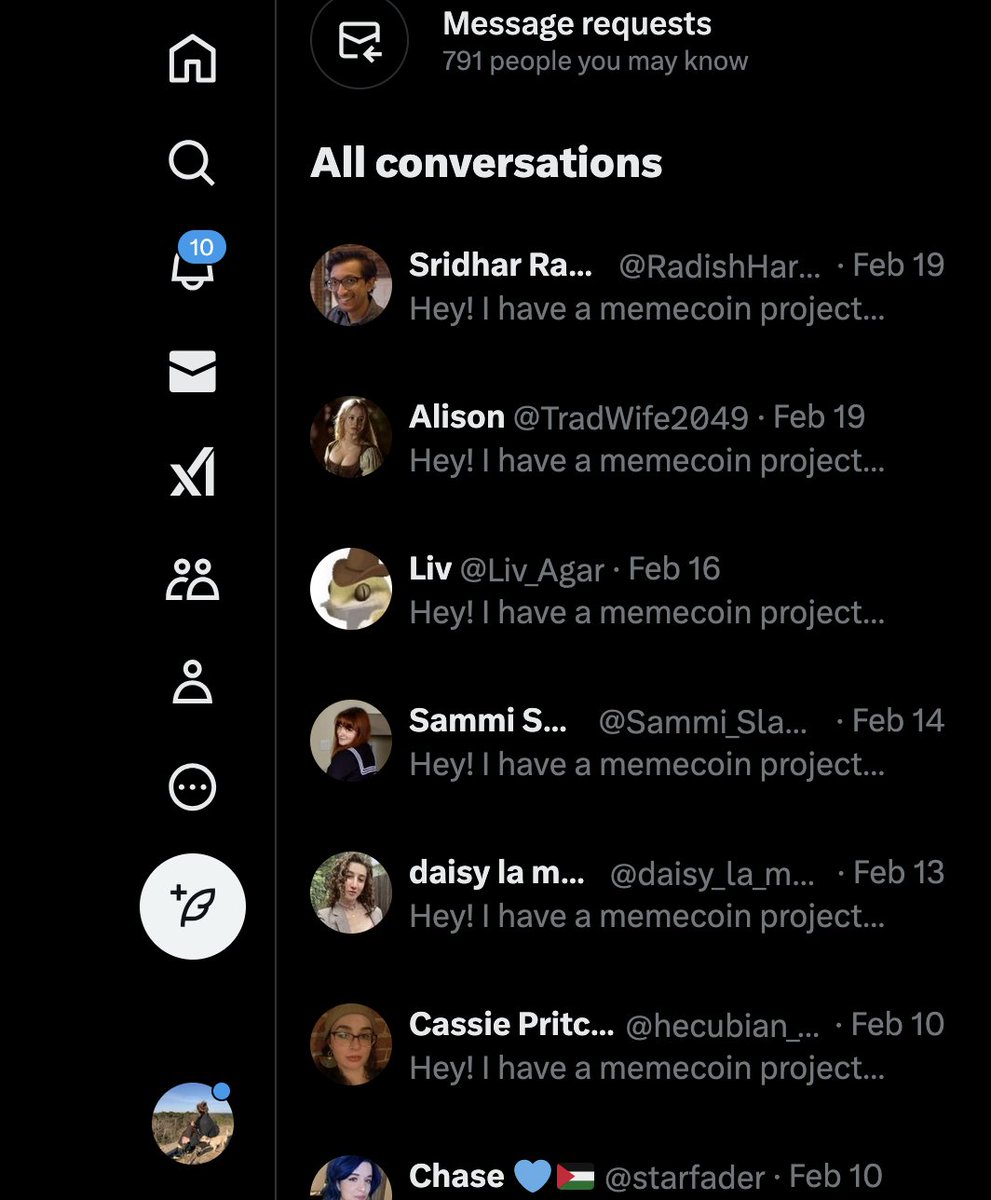 Anyone else having an insanely hard time getting ppl to respond about a memecоin collab? I've *literally only* been reaching out to ppl I thought were my friends