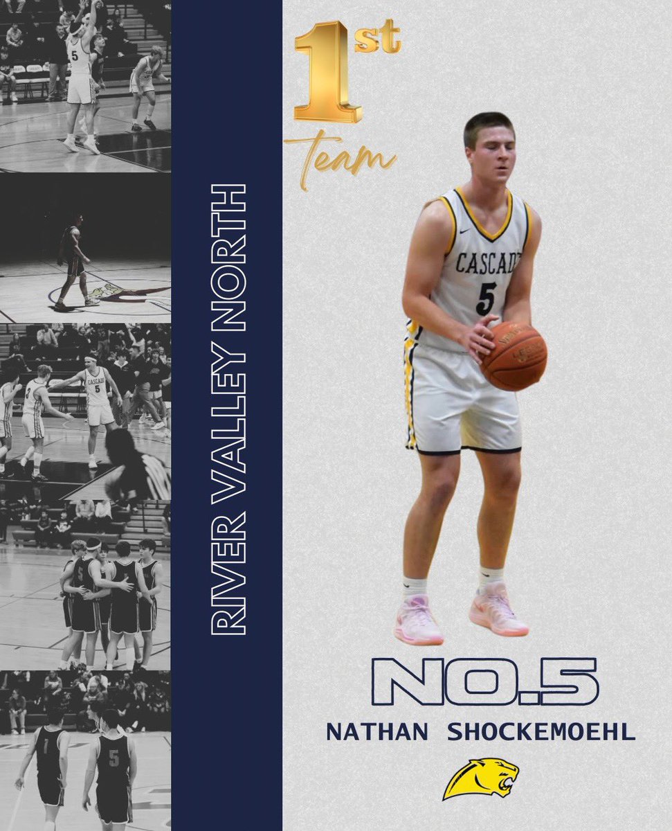 Congrats to <a href="/n_schock22/">Nathan Schockemoehl</a> on his RVC North 1st team selection!