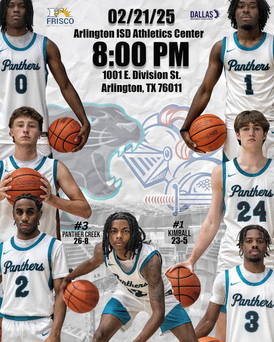 This Friday vs. Kimball! When the #1 and #3 team meet in the 2nd round of playoffs, you know it’s going to be a great night of high school basketball! With an 8pm start, that’s plenty of time for our PC fans to get to the game. Wear black in support of the Panthers. Let’s go PC!