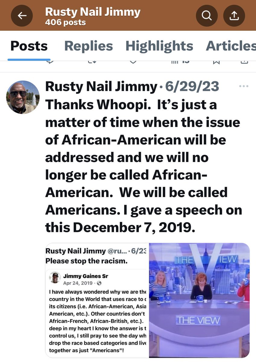 rustynail60's tweet photo. @rolandsmartin Hello my Alpha Brother Roland.  I have been talking about this issue of racism for years.  But I have been public since 2019.  What do you think about my point of view.  
Thanks Brother Gaines. 

￼
￼
￼
￼
￼
￼
￼ https://t.co/NwG2uxcE8O