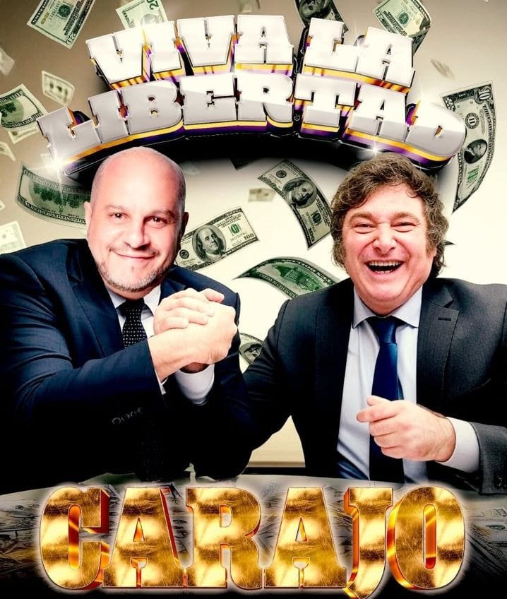 Si pensas que Milei y su hermana son unos delincuentes, dale retuit y nos seguimos!