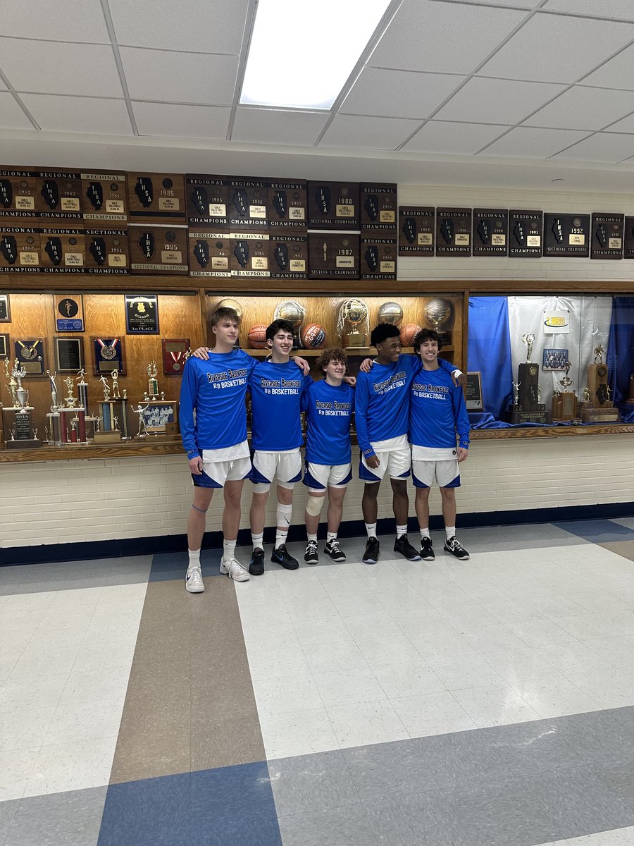 Special thanks to these five seniors for putting their blood, sweat and tears into our program for their careers.  Vince Dockendorf, Brycen Grove, Danny Loftus, Mantas Sleinys and Noah Wzorek are all tremendous people who make coaching fun every single day.  Thanks fellas!!