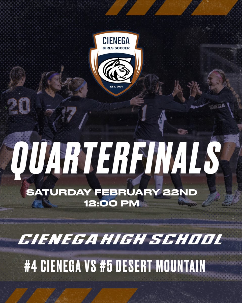 Mark your calendars! Come out and support the team! Let's go girls.